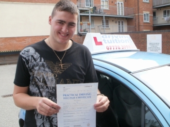Franco is a great instructor. He made me feel comfortable and passed first time. Thanks…! Jordan. 

- - - - - - - - - - - - - - - - - - - - - 

Ciao Franco, I’d just like to say a big thank you for getting Jordan up to standard and through his driving test. Jordan enjoyed his driving lessons with you and I enjoyed watching his confidence grow...