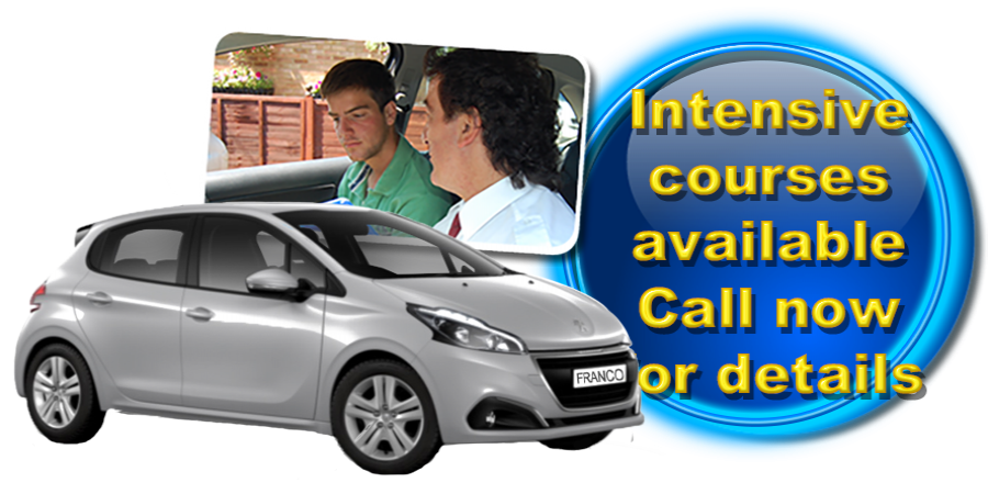 Intensive courses available in Luton with Franco´s Driving School!